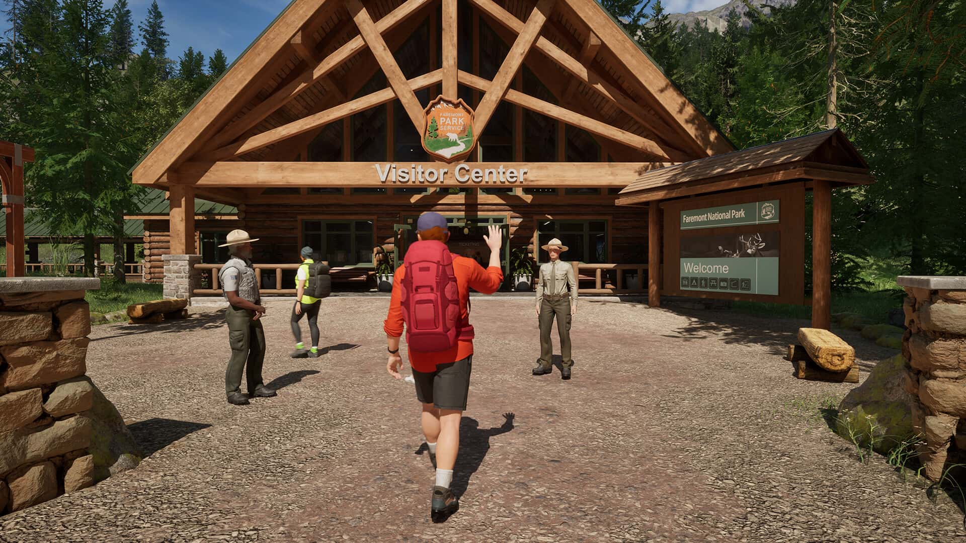 护林员之路 国家公园模拟器 Rangers Path National Park Simulator 中文版游戏封面